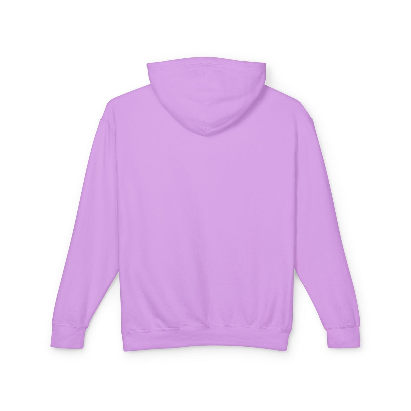 Violet Hand Heart Unisex Lightweight Hooded Sweatshirt