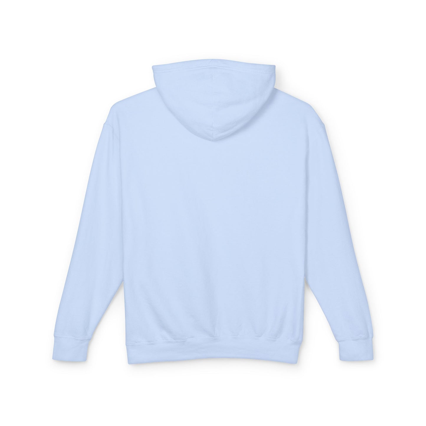 Violet Hand Heart Unisex Lightweight Hooded Sweatshirt