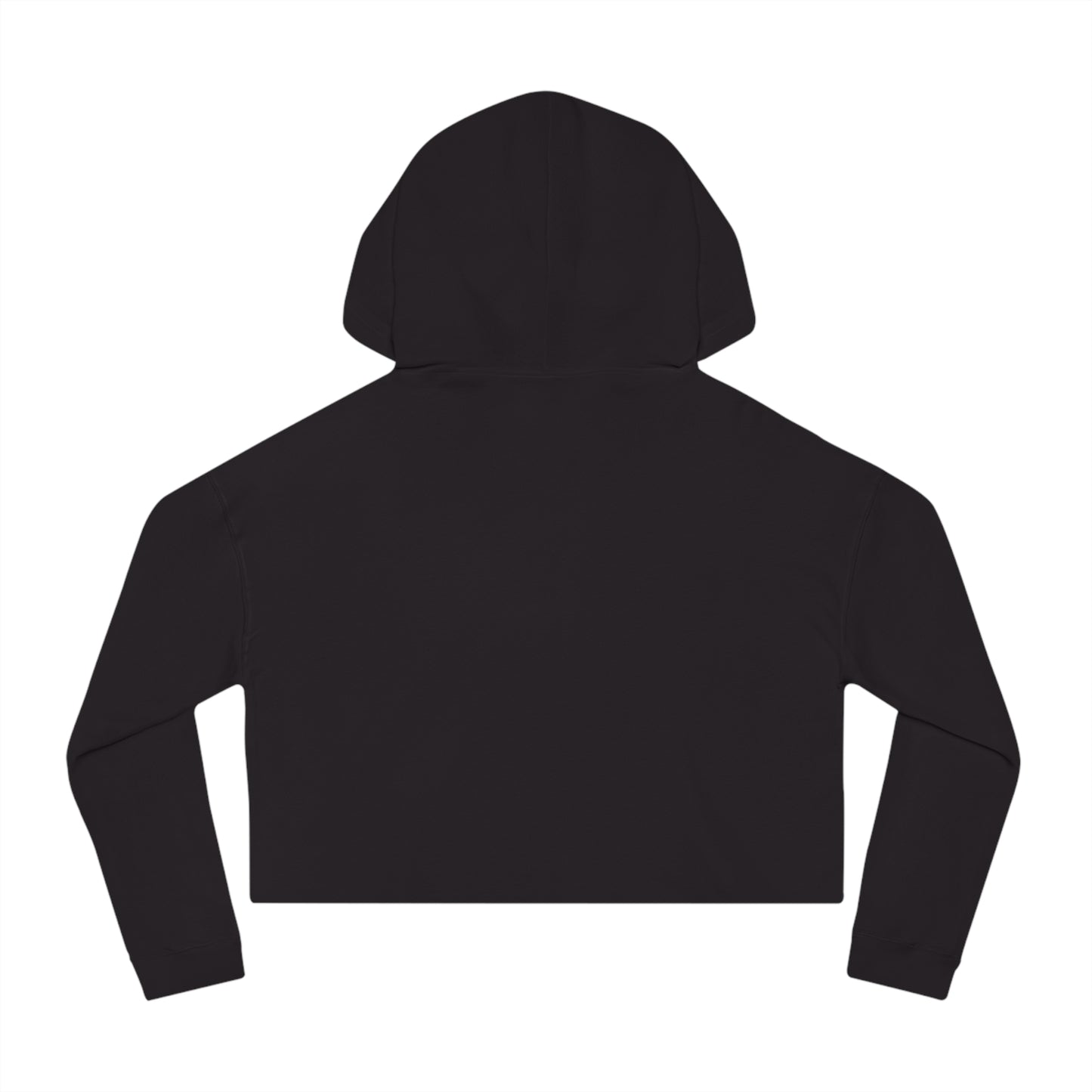 Designer Glam Sexy Red Lips II Cropped Hoodie