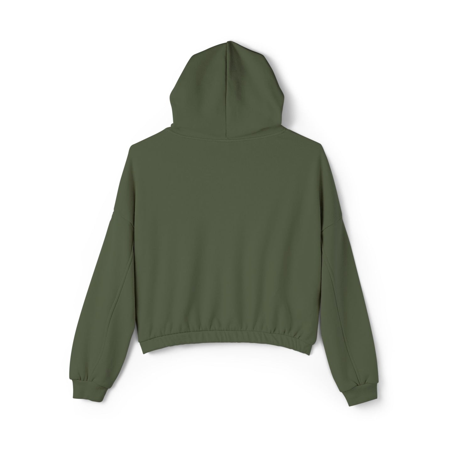Designer Pink Butterfly II Cinched Hoodie