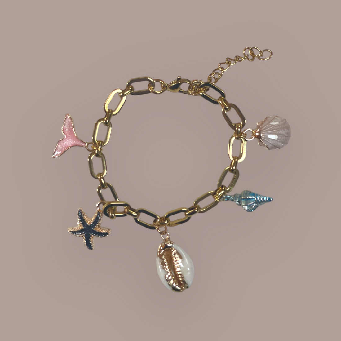 Paperclip Charm Bracelet