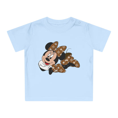 Designer Fashion Minnie Mouse Baby Tee