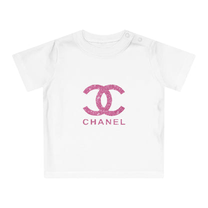 Designer Fashion Signature Pink Baby Tee