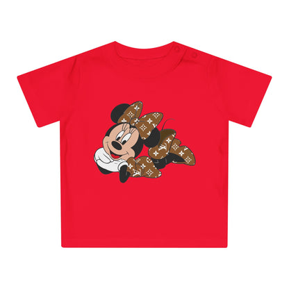 Designer Fashion Minnie Mouse Baby Tee