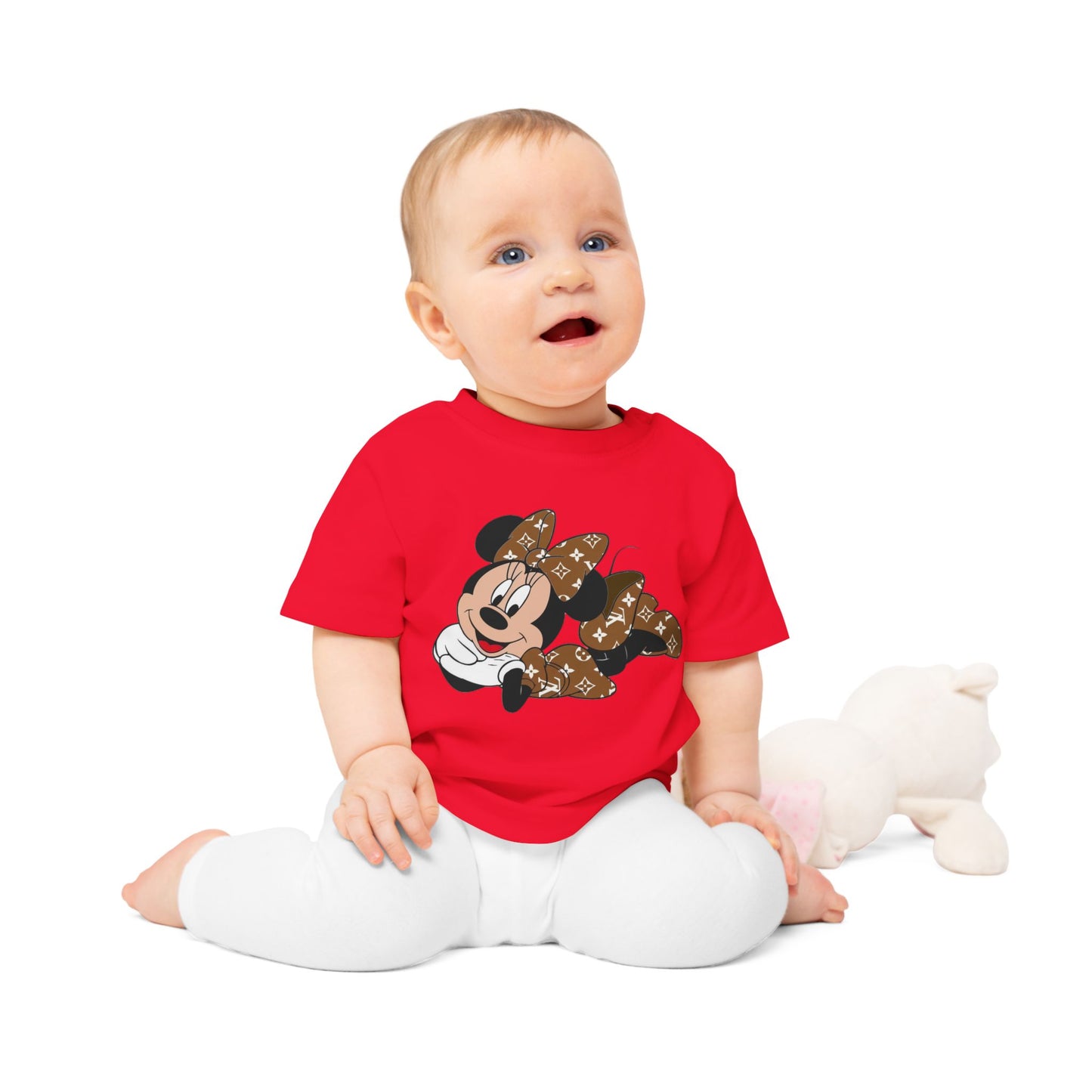 Designer Fashion Minnie Mouse Baby Tee