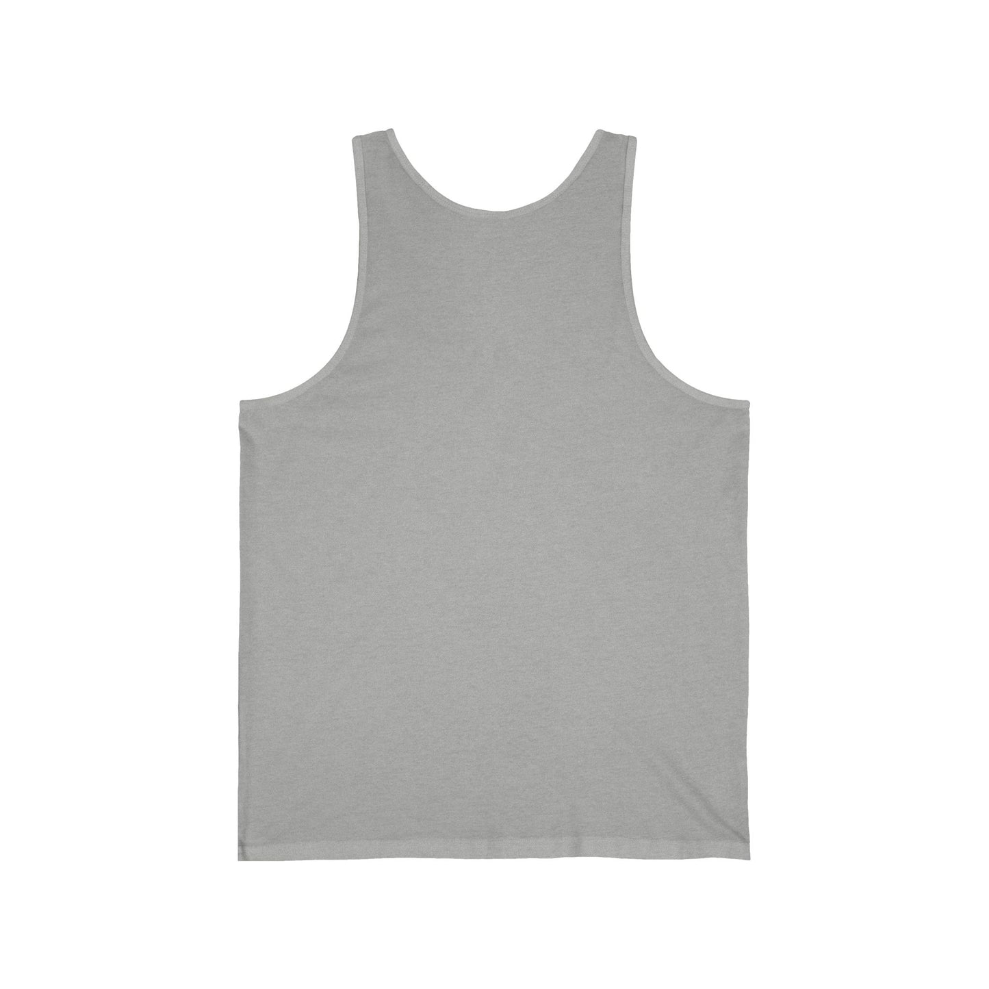 White Hand Heart Unisex Jersey Tank