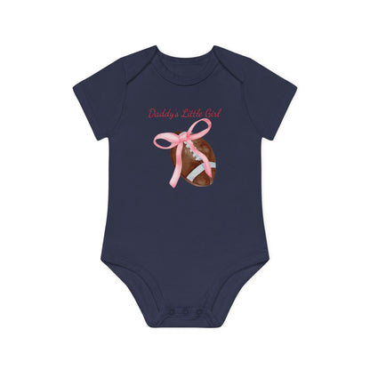 Daddy's Little Girl Football Onesie