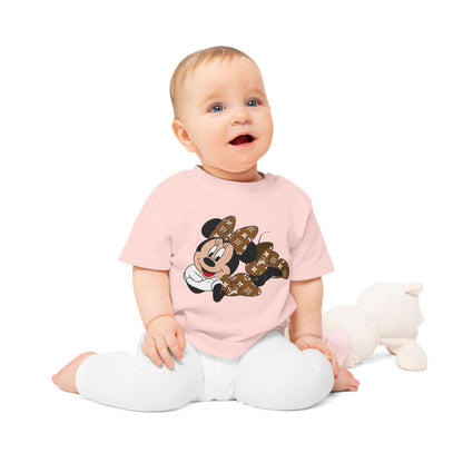 Designer Fashion Minnie Mouse Baby Tee