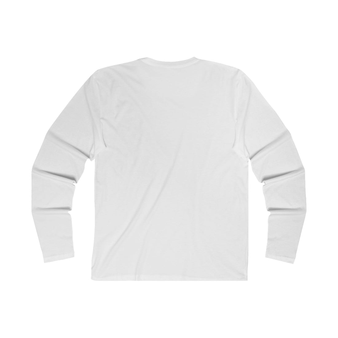 Red Hand Heart Men's Long Sleeve Hand Heart Crew Tee