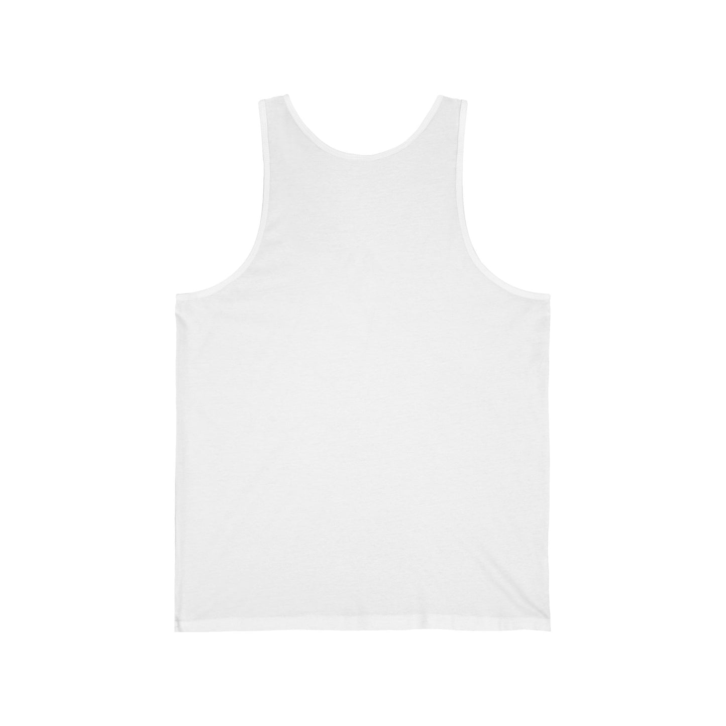 Blue Hand Heart Unisex Jersey Tank