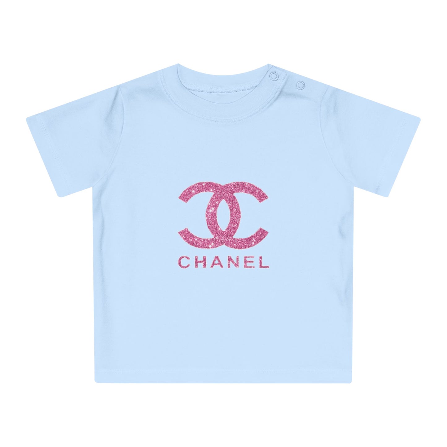 Designer Fashion Signature Pink Baby Tee