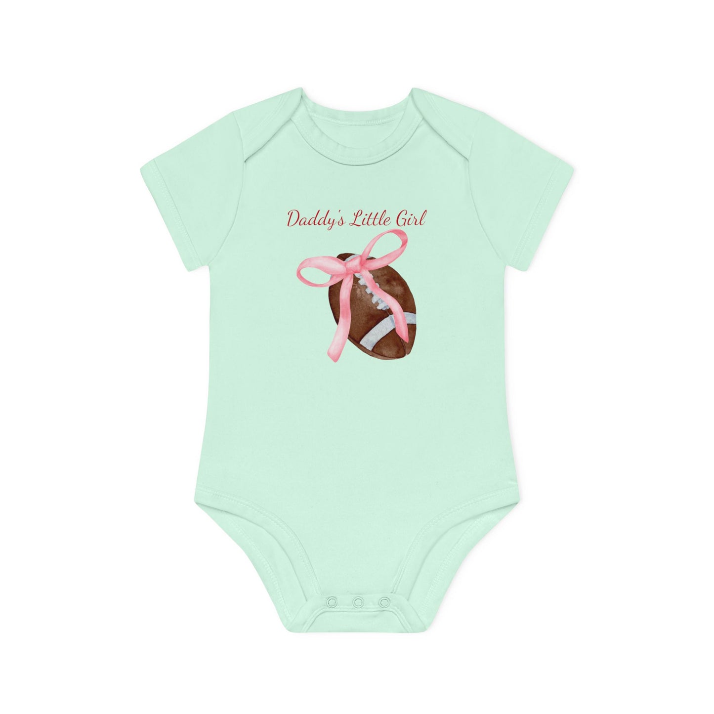 Daddy's Little Girl Football Onesie