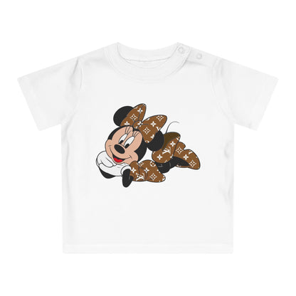 Designer Fashion Minnie Mouse Baby Tee