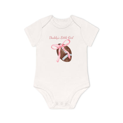 Daddy's Little Girl Football Onesie