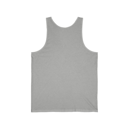 Blue Hand Heart Unisex Jersey Tank