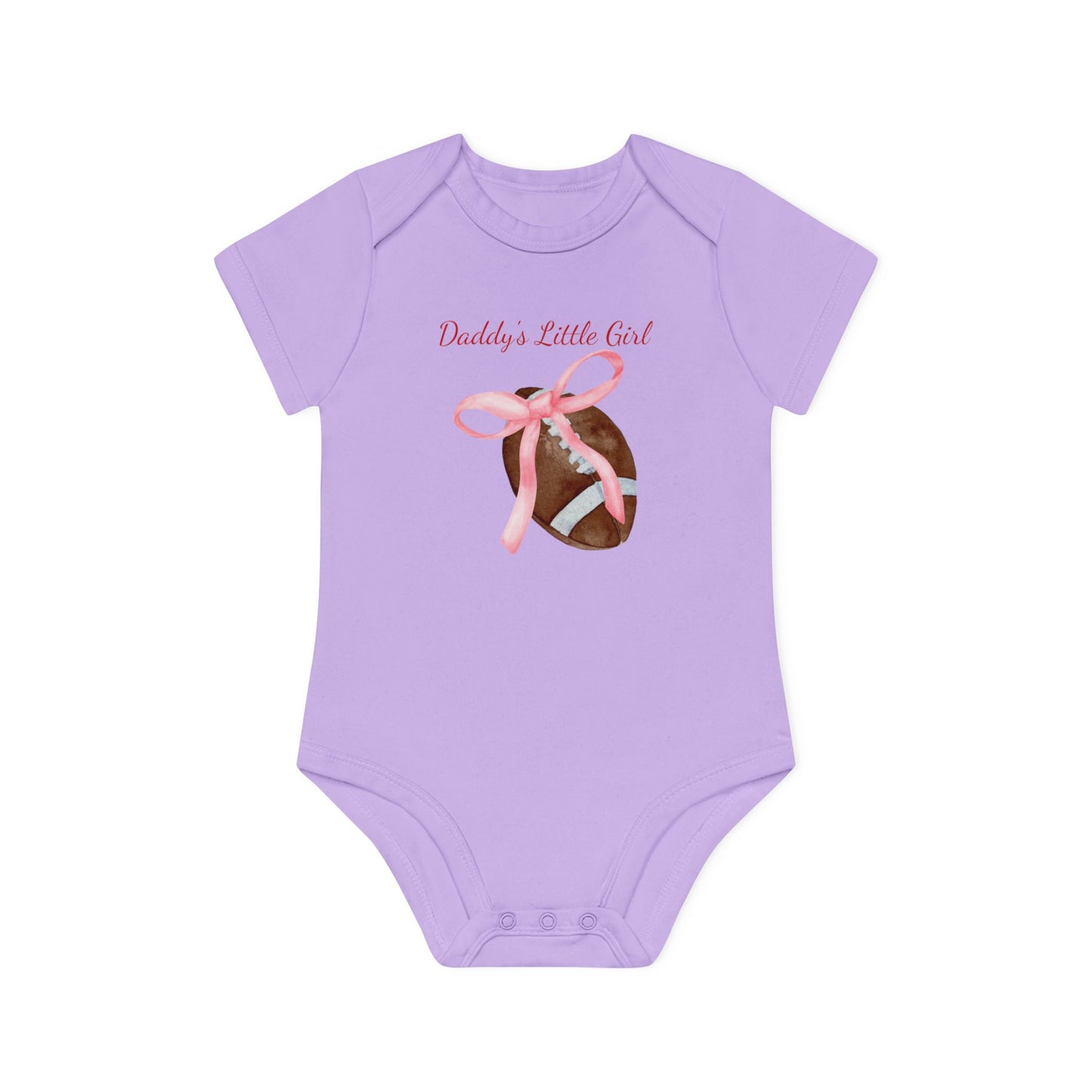 Daddy's Little Girl Football Onesie