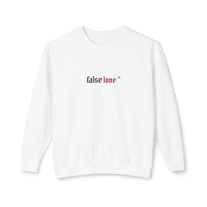 False Love Branded Unisex Crewneck Sweatshirt