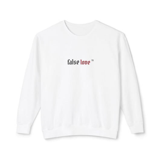 False Love Branded Unisex Crewneck Sweatshirt