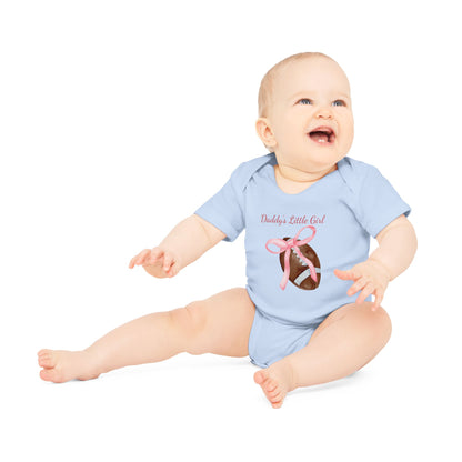 Daddy's Little Girl Football Onesie