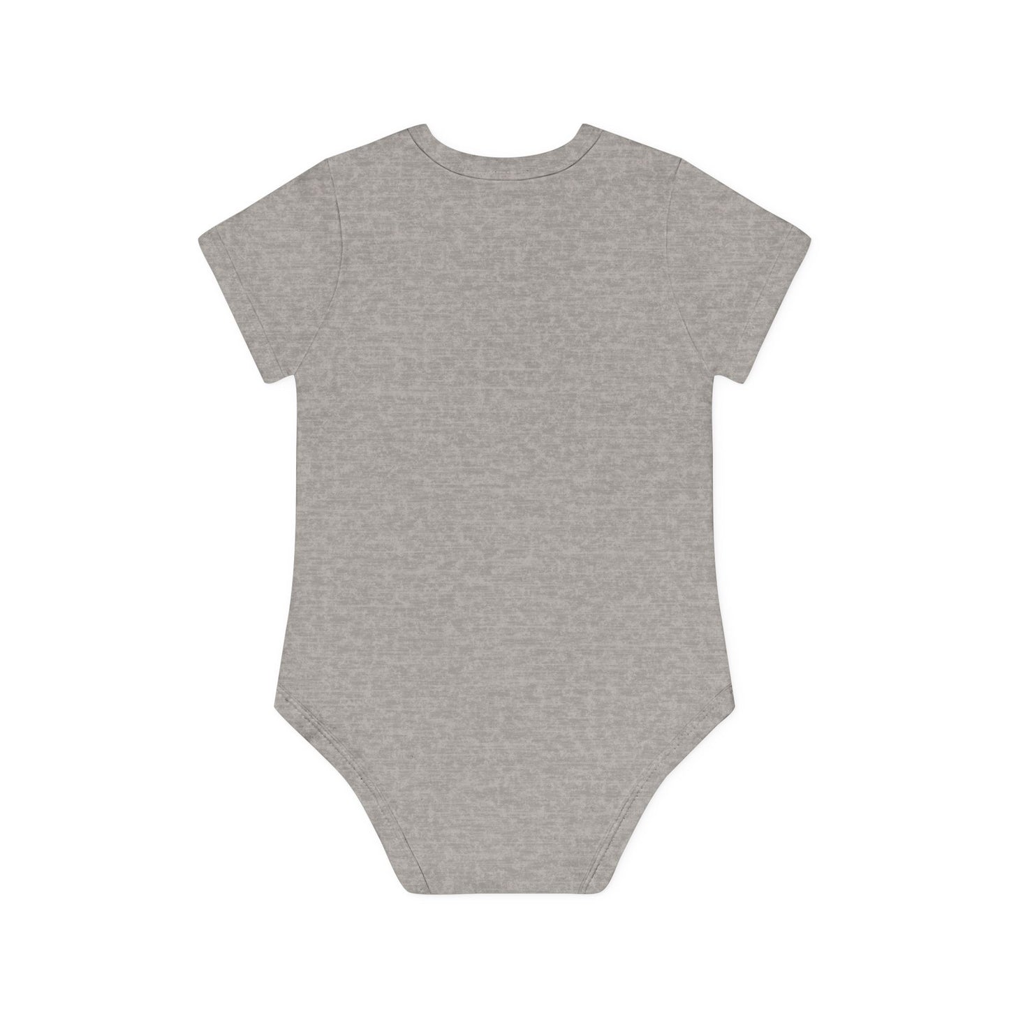 Beary Hand Heart I LOVE DADDY Baby Organic Onesie