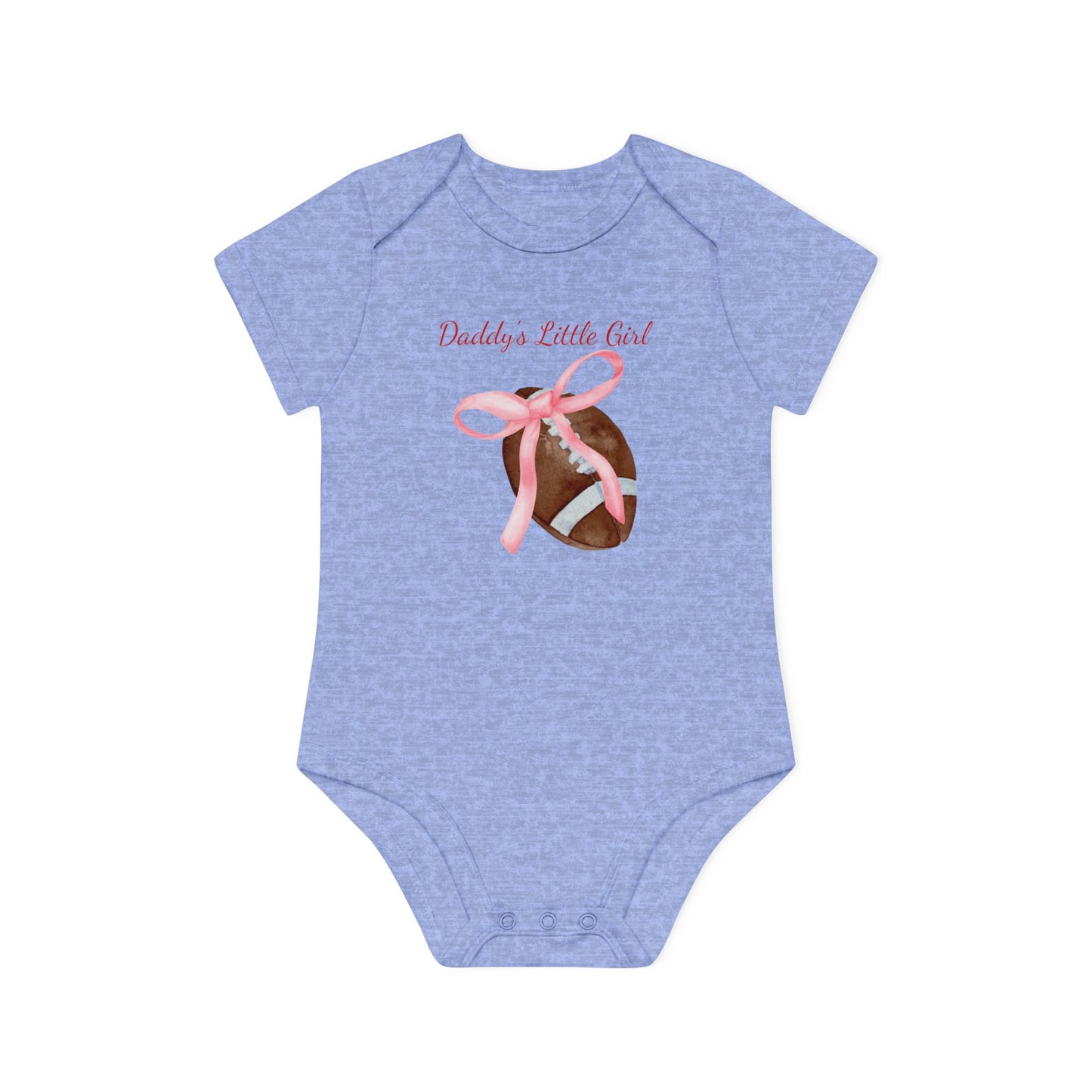 Daddy's Little Girl Football Onesie