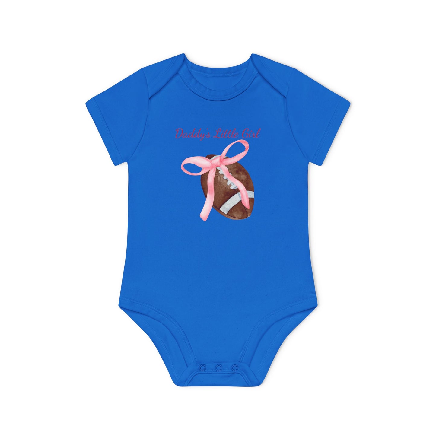 Daddy's Little Girl Football Onesie