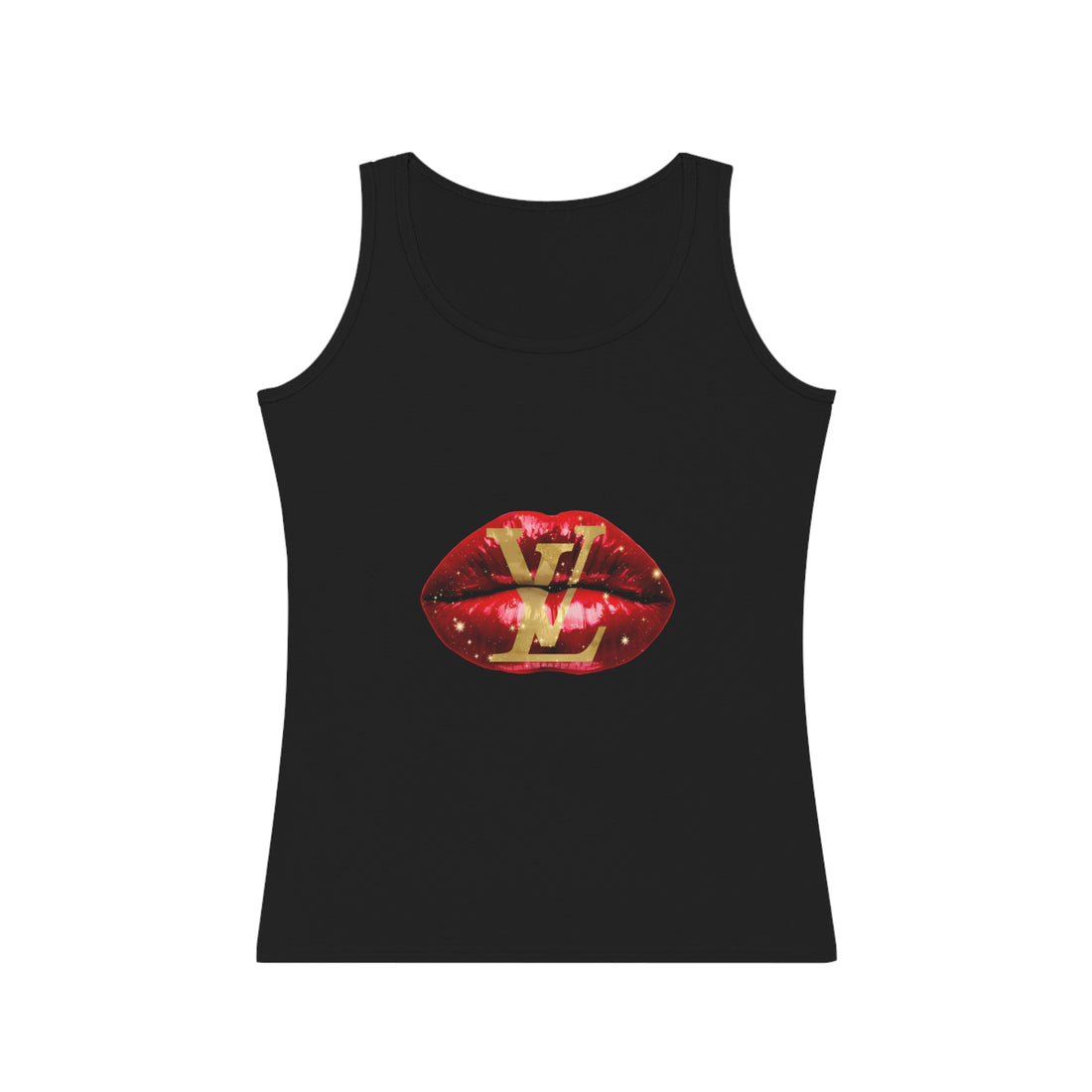 Designer Glam Sexy Red Lips II Tank