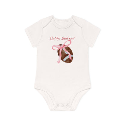 Daddy's Little Girl Football Onesie