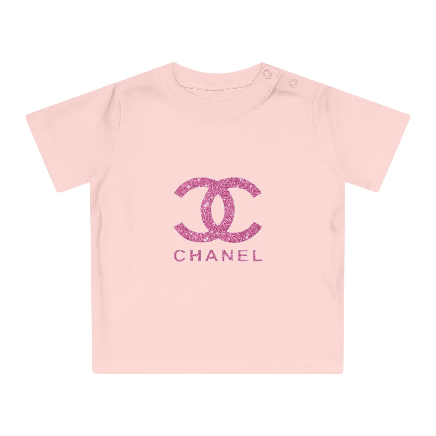 Designer Fashion Signature Pink Baby Tee