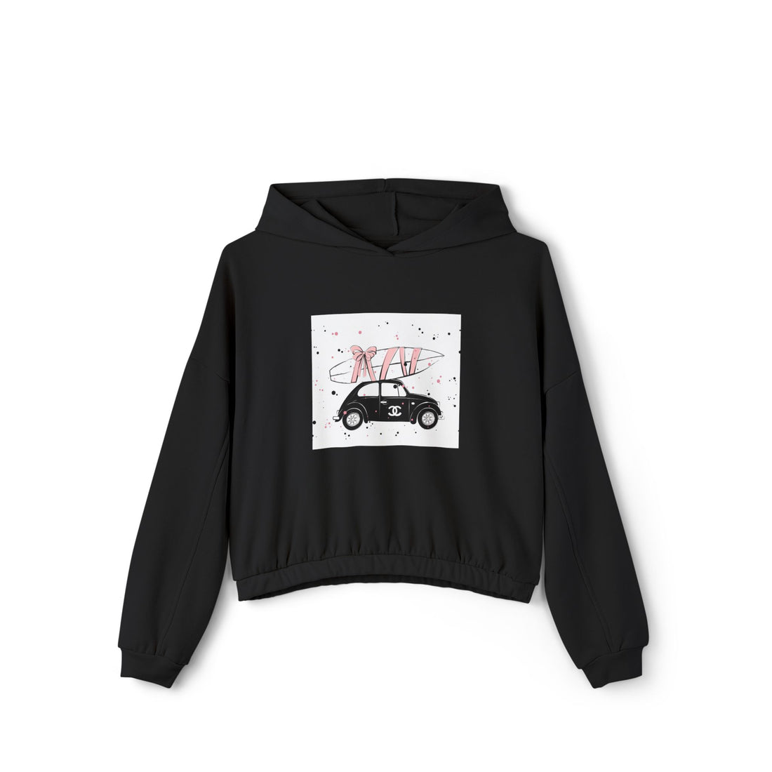 Designer VW Surfboard Cinched Hoodie