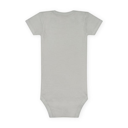 Beary Hand Heart I LOVE MY GRANDMA Baby Onesie