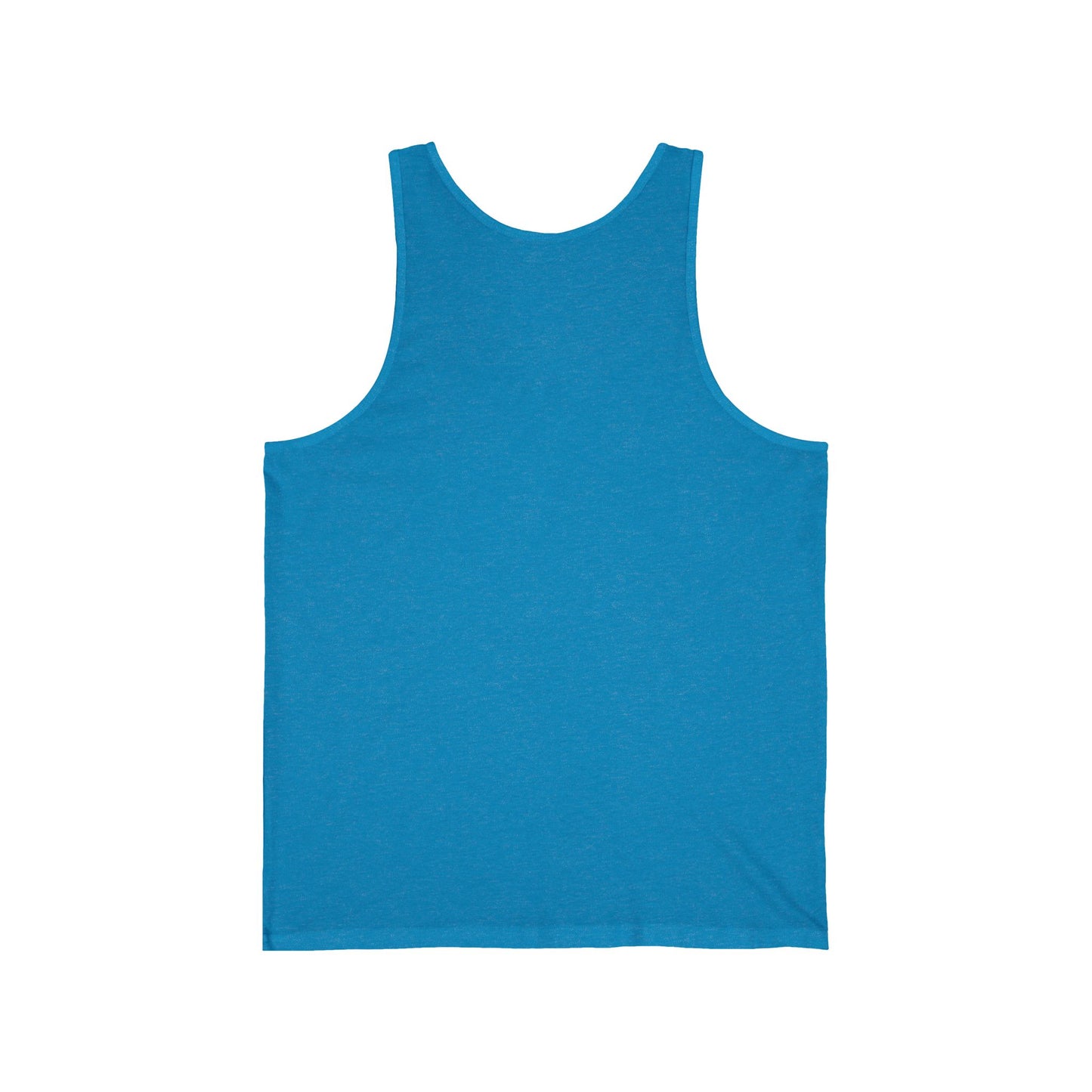 Blue Hand Heart Unisex Jersey Tank