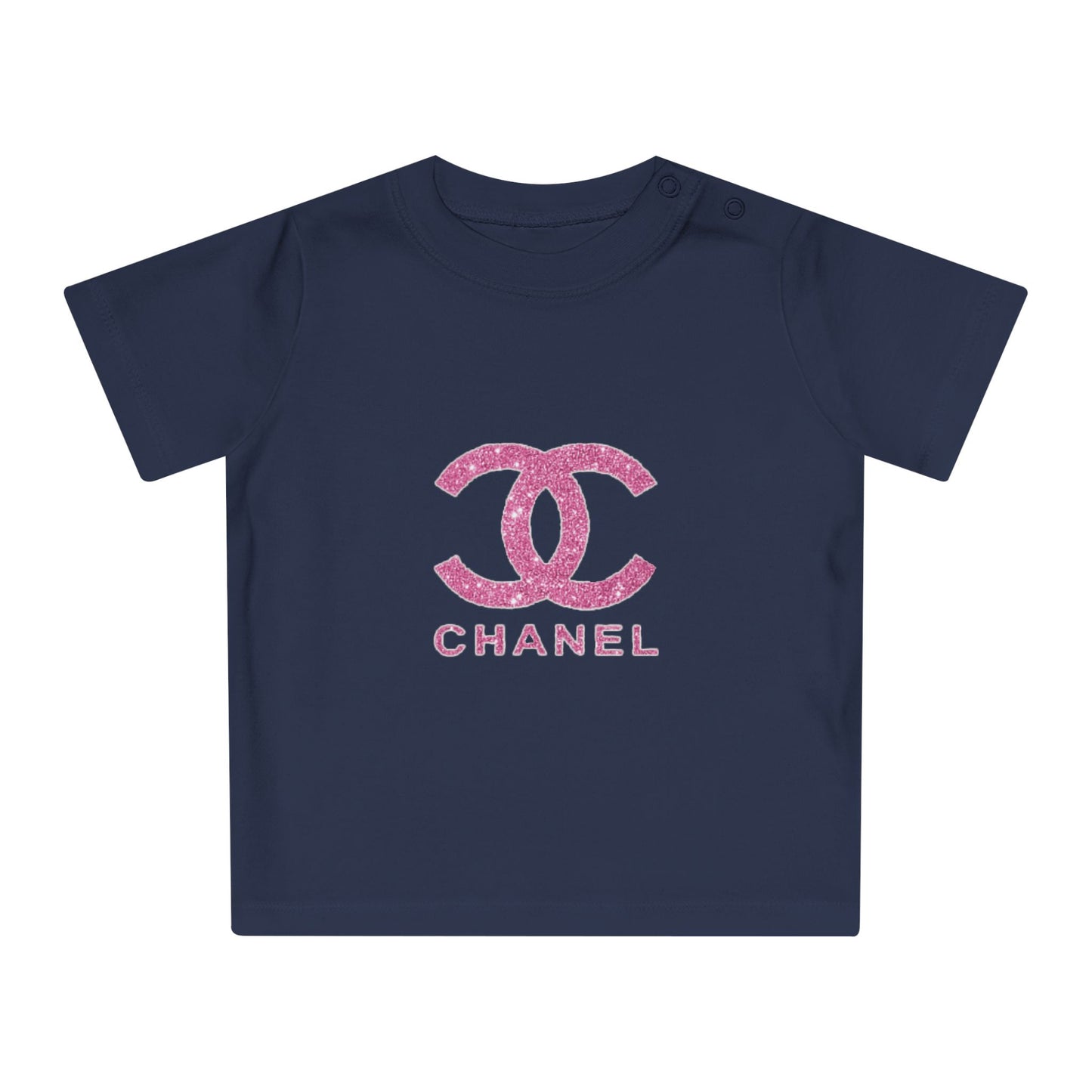 Designer Fashion Signature Pink Baby Tee