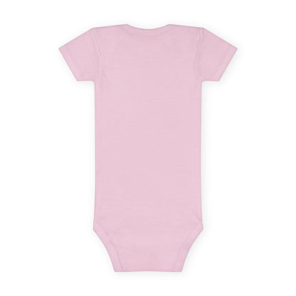 Beary Hand Heart I LOVE MY GRANDMA Baby Onesie