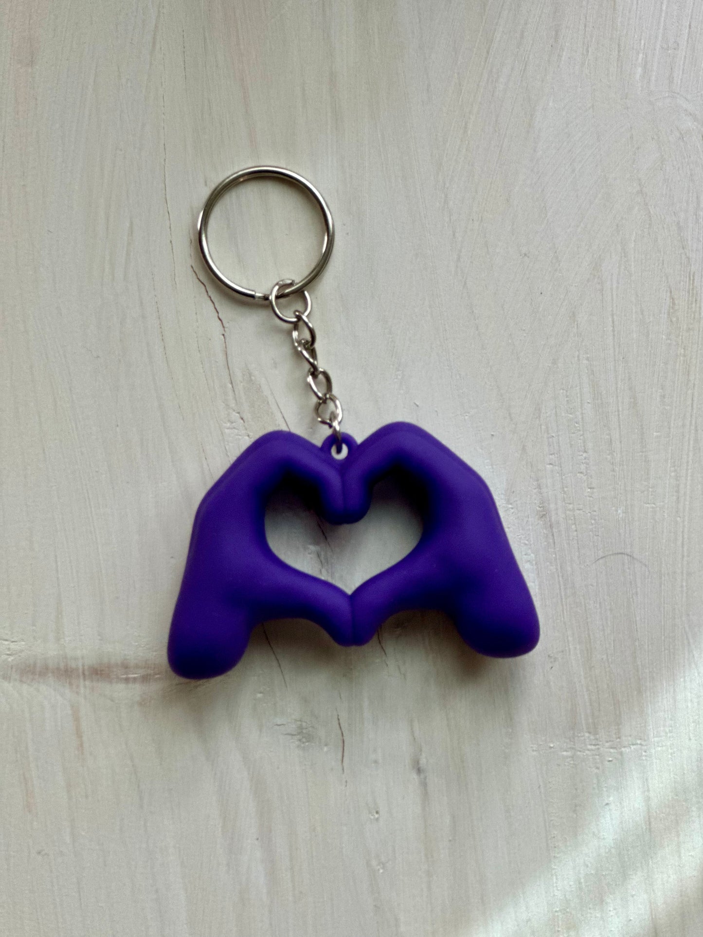 Hand Heart Keychain