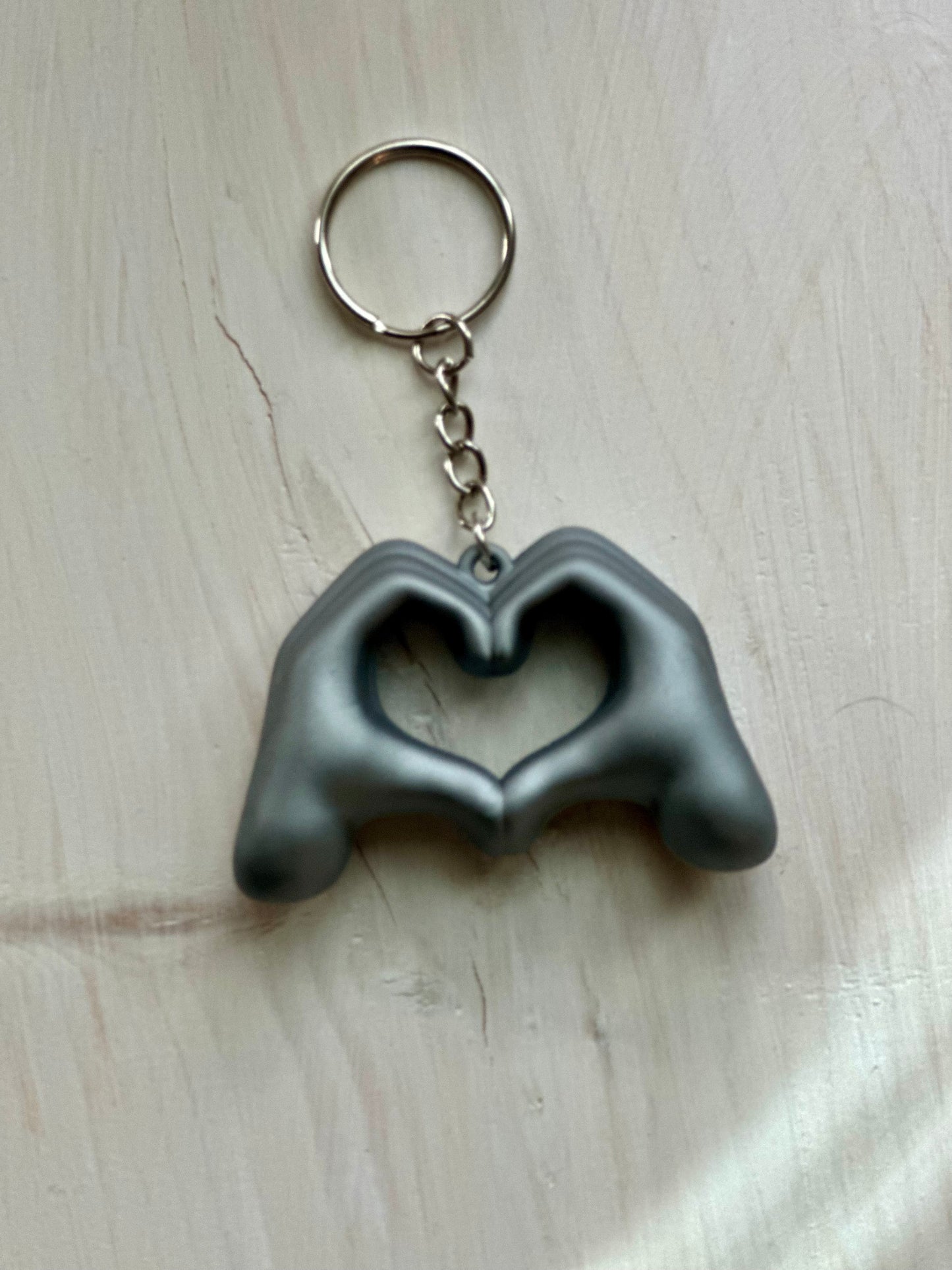 Hand Heart Keychain