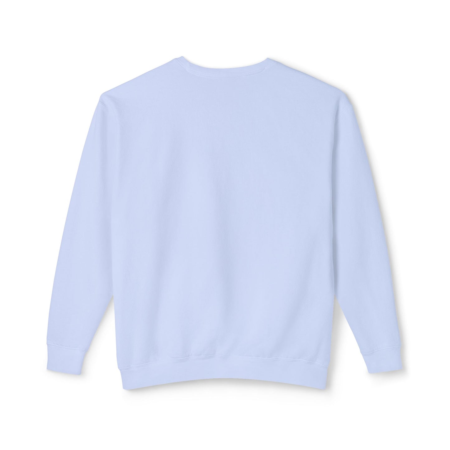 Blue Hand Heart Unisex Crewneck Sweatshirt