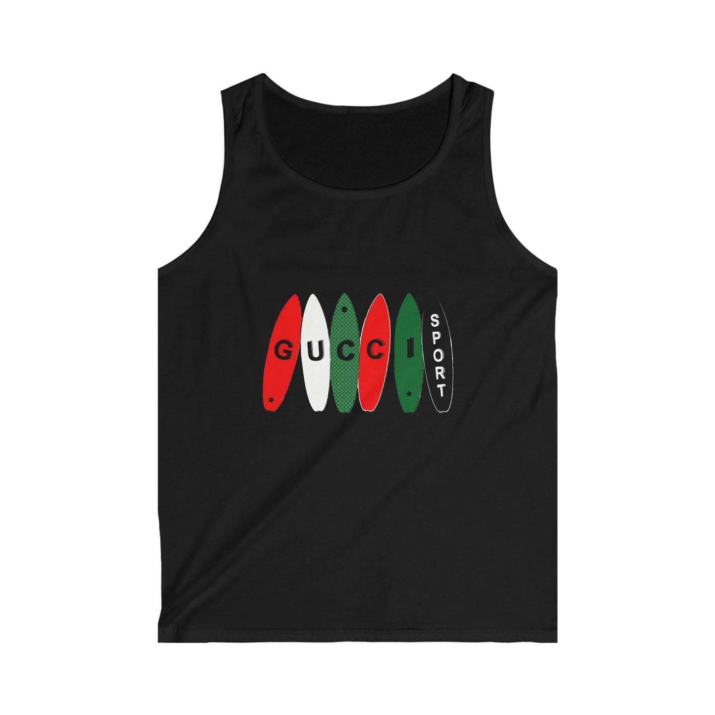 Designer Men's Fashion Surfboard Tank