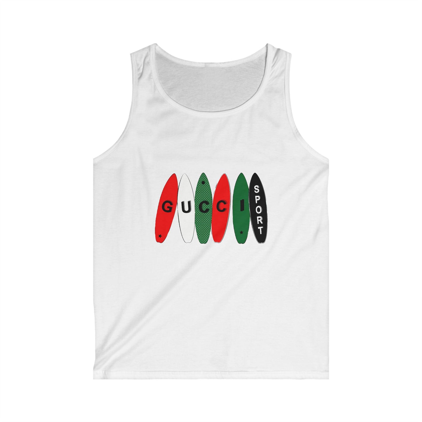 Designer Men's Fashion Surfboard Tank