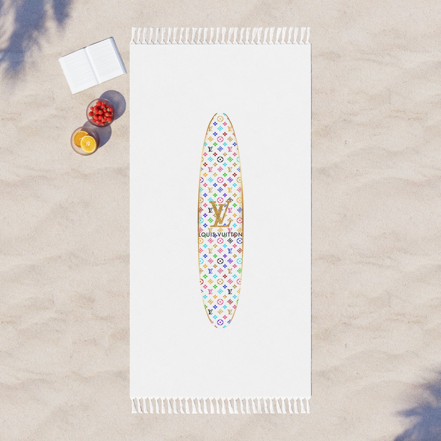 Designer Glam Rainbow Boho Beach Cloth