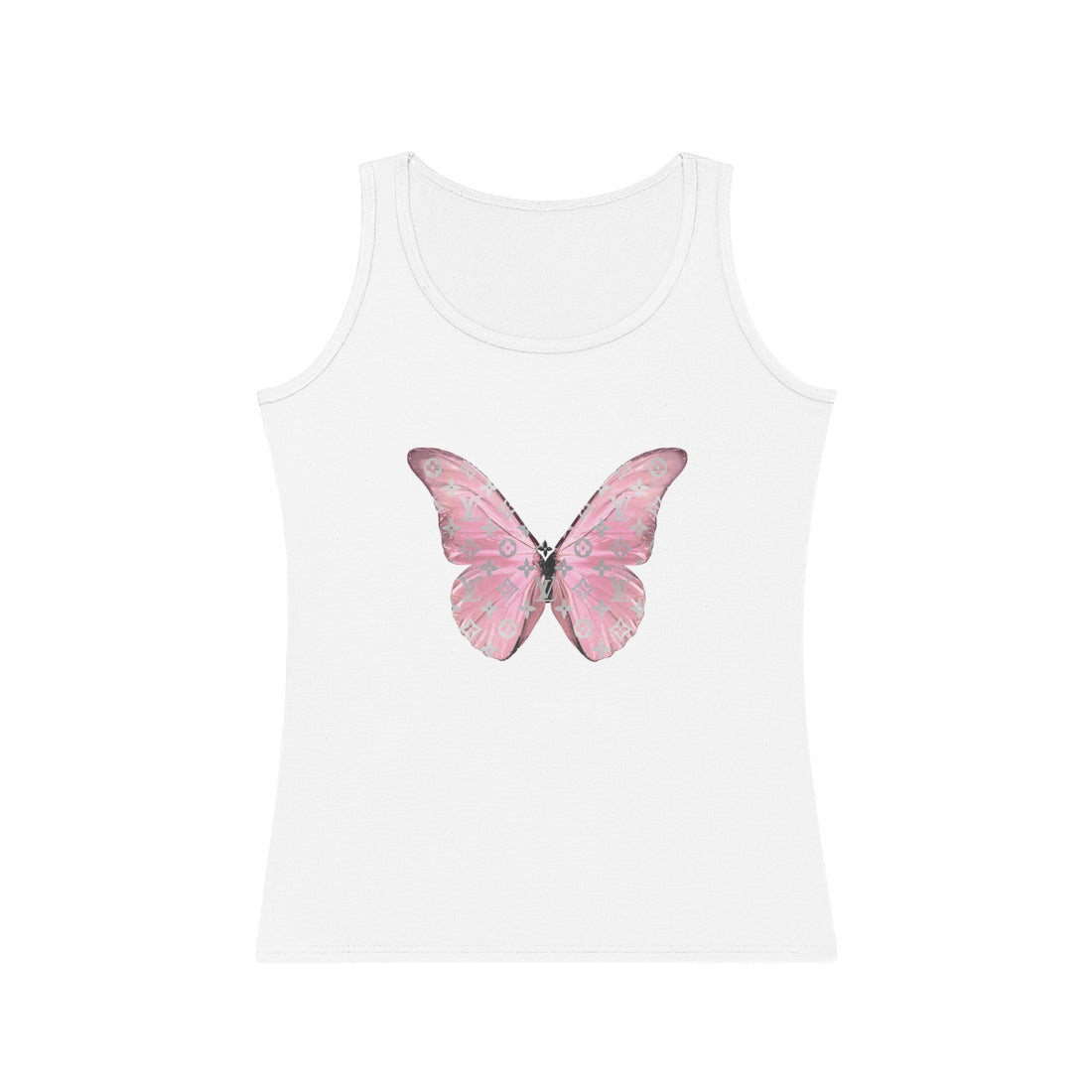 Designer Pink Butterfly II Tank