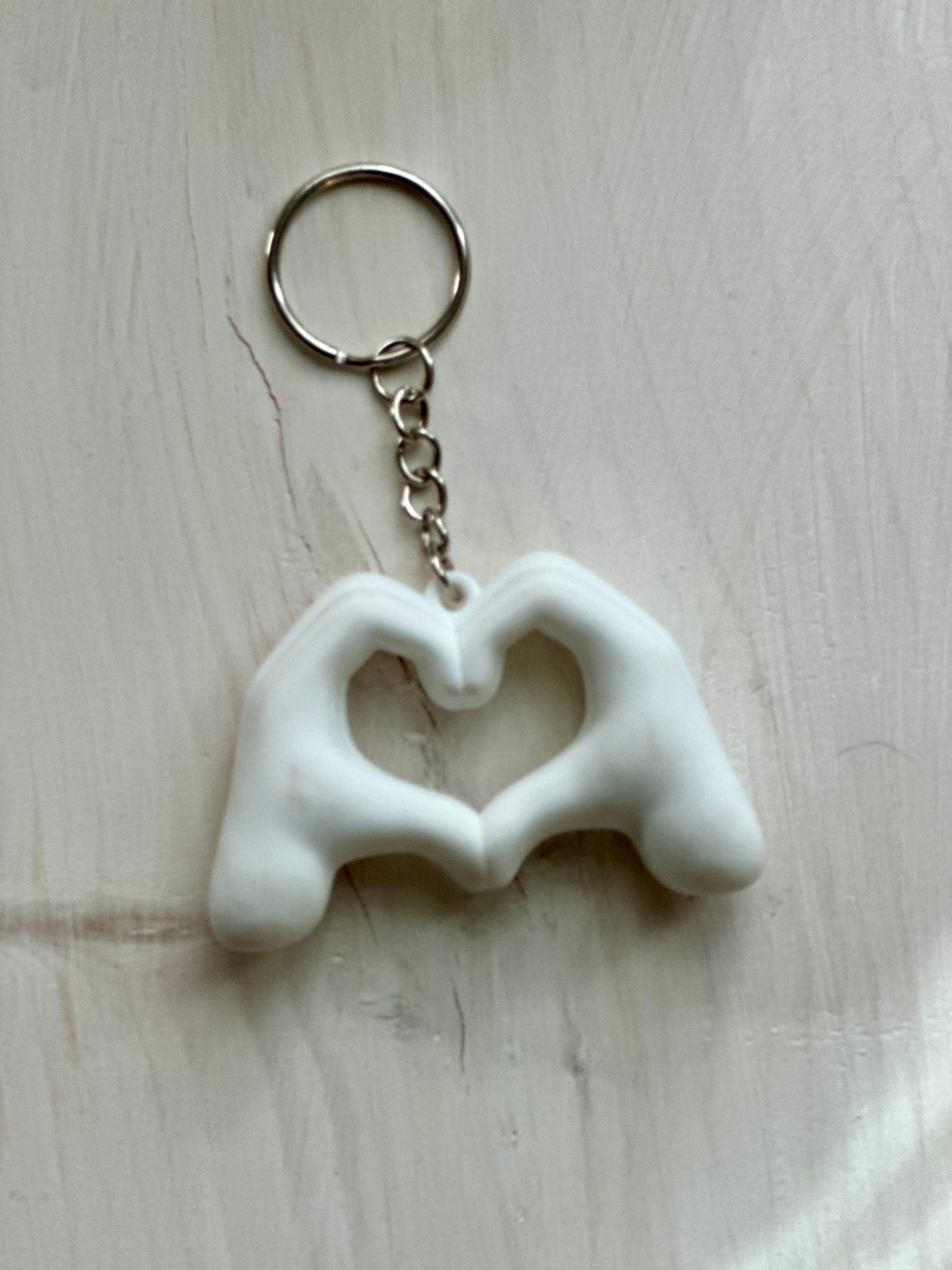 Hand Heart Keychain