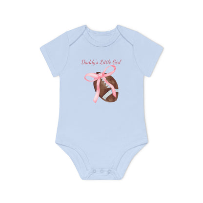 Daddy's Little Girl Football Onesie