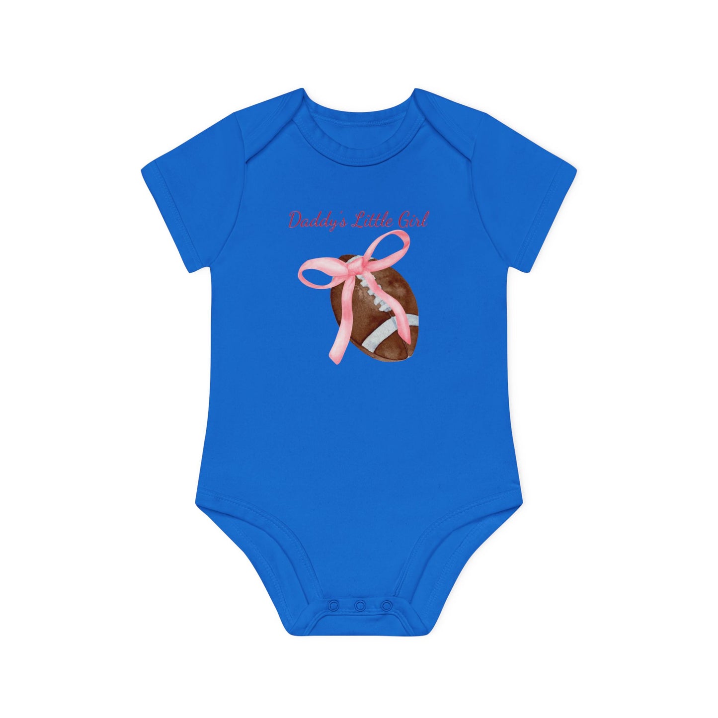 Daddy's Little Girl Football Onesie