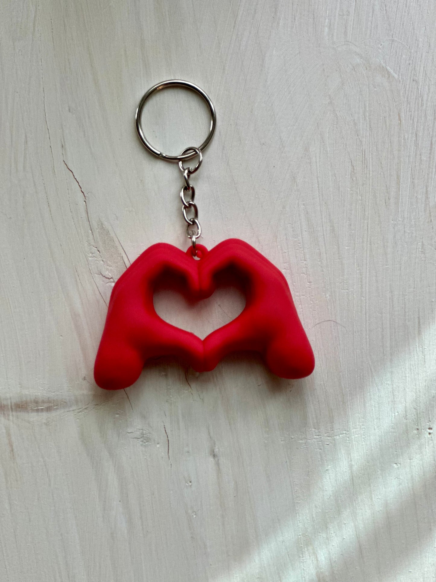 Hand Heart Keychain