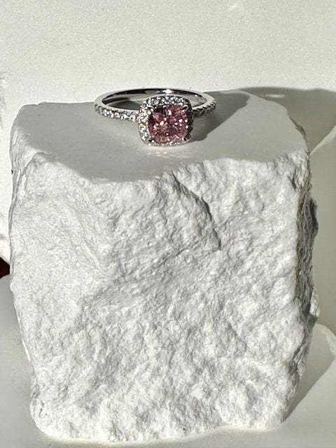 Pink Stone Ring