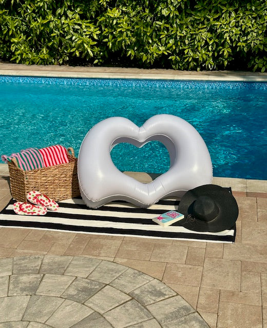 The Original Hand Heart Float - White